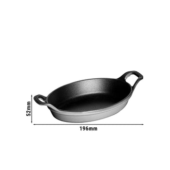 STAUB | SPECIALITIES - Mini naczynie do zapiekania - 150mm - Żeliwo - Grafitowy szary - Prime Gastro