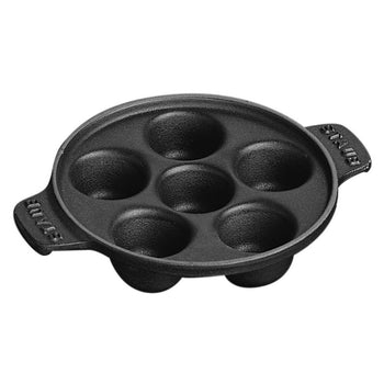 STAUB | SPECIALITIES - Naczynie do ślimaków - Ø 140mm żeliwo - czarne - Prime Gastro