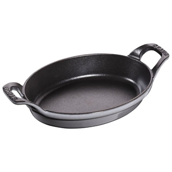 STAUB | SPECIALITIES - Forma do zapiekania - owalne - 210mm - żeliwna - grafitowo-szara - Prime Gastro