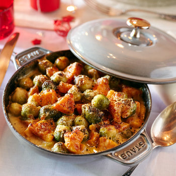 STAUB | SPECIALITIES - Forma do zapiekania z pokrywką - Ø 200mm - żeliwna - grafitowo-szare - Prime Gastro