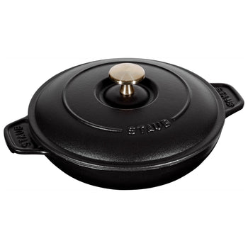 STAUB | SPECIALITIES - Forma do zapiekania z pokrywką - Ø 200mm - żeliwna - Czarna - Prime Gastro