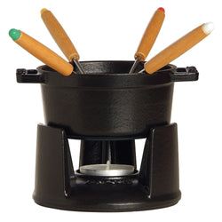 STAUB | SPECIALITIES - Mini zestaw do fondue - Ø 100 mm - czarny