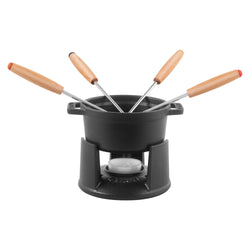 STAUB | SPECIALITIES - Mini zestaw do fondue - Ø 100 mm - czarny