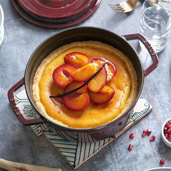 STAUB | LA COCOTTE - Cocotte - Ø 200mm - Żeliwo - Grenadynowa czerwona - Prime Gastro