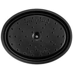 STAUB | LA COCOTTE - Cocotte - owalna - 330mm - żeliwna - kolor bazyliowa zieleń