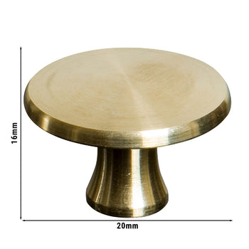 STAUB | Uchwyt pokrywy - okrągły - 20mm - mosiądz - Prime Gastro