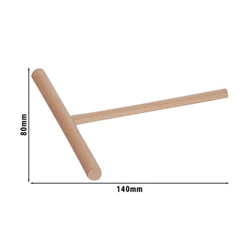 STAUB | Drewniana pałeczka do naleśników - 140mm - Prime Gastro