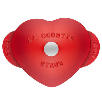STAUB | LA COCOTTE - Cocotte - Kształt serca - 200 mm - Żeliwo - Wiśniowa czerwień - Prime Gastro