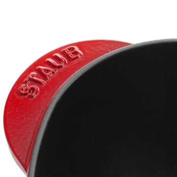 STAUB | LA COCOTTE - Cocotte - Kształt serca - 200 mm - Żeliwo - Wiśniowa czerwień - Prime Gastro