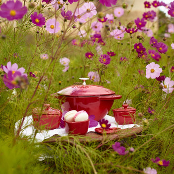 STAUB | LA COCOTTE - Cocotte - Kształt serca - 200 mm - Żeliwo - Wiśniowa czerwień - Prime Gastro