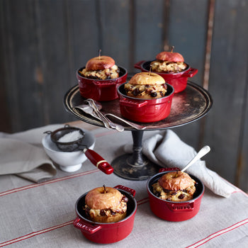 STAUB | LA COCOTTE - Mini Cocotte - Ø 100 mm - Żeliwo - Wiśniowy czerwony - Prime Gastro