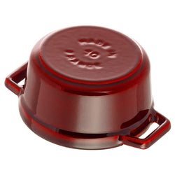 STAUB | LA COCOTTE - Mini Cocotte - Ø 100mm - Żeliwo - Grenadynowa czerwona