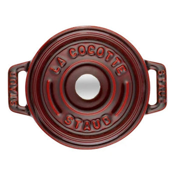 STAUB | LA COCOTTE - Mini Cocotte - Ø 100mm - Żeliwo - Grenadynowa czerwona - Prime Gastro