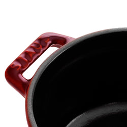 STAUB | LA COCOTTE - Mini Cocotte - Ø 100mm - Żeliwo - Grenadynowa czerwona
