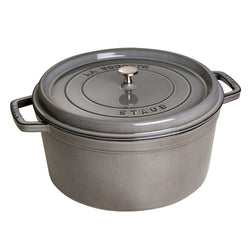 STAUB | LA COCOTTE - Cocotte - Ø 300mm - Żeliwo - Grafitowy szary