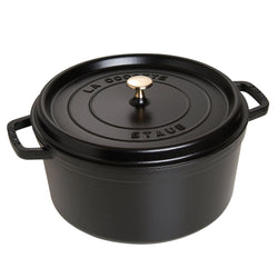 STAUB | LA COCOTTE - Cocotte - Ø 300 mm - Żeliwo - Czarne