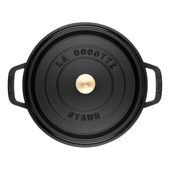 STAUB | LA COCOTTE - Cocotte- Ø 300 mm - Żeliwo - Czarne - Prime Gastro