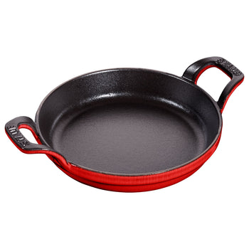 STAUB | SPECIALITIES - Forma do zapiekania - Ø 160mm - żeliwna - Wiśniowa czerwień - Prime Gastro