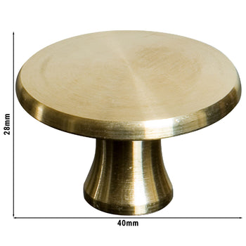 STAUB | Uchwyt pokrywy - okrągły - 40mm - mosiądz - Prime Gastro