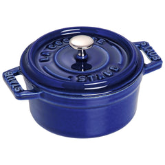 STAUB | LA COCOTTE - Mini Cocotte - Ø 100 mm - Żeliwo - Ciemnoniebieski