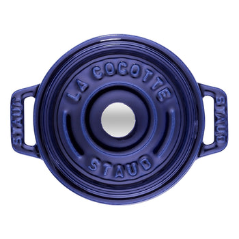 STAUB | LA COCOTTE - Mini Cocotte - Ø 100 mm - Żeliwo - Ciemnoniebieski - Prime Gastro
