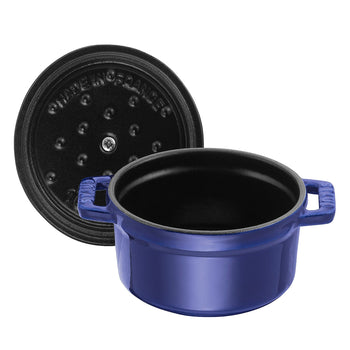 STAUB | LA COCOTTE - Cocotte - Ø 200 mm - Żeliwo - Ciemnoniebieski - Prime Gastro