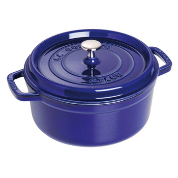 STAUB | LA COCOTTE - Cocotte - Ø 260mm - Żeliwo - Ciemnoniebieski - Prime Gastro