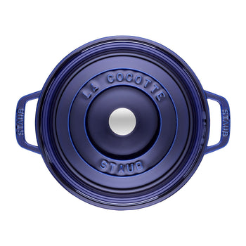 STAUB | LA COCOTTE - Cocotte - Ø 280 mm - Żeliwo - Ciemnoniebieski - Prime Gastro