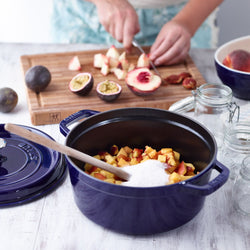 STAUB | LA COCOTTE - Cocotte - Ø 260mm - Żeliwo - Ciemnoniebieski