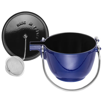 STAUB | SPECIALITIES - Czajniczek - 1,1 litra - Żeliwo - Ciemnoniebieski - Prime Gastro