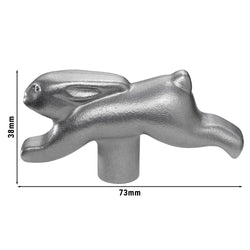 STAUB | Uchwyt pokrywy - Królik - Stal nierdzewna