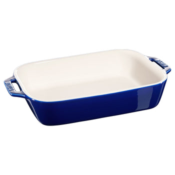 STAUB | CERAMIQUE - Naczynie do zapiekania - 270x200mm - Ceramika - Ciemnoniebieski kolor - Prime Gastro