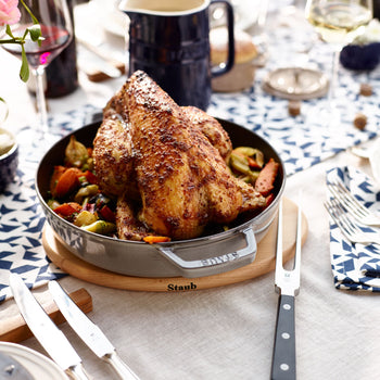 STAUB | PANS - Patelnia do paelli - Ø 340mm - Żeliwo - Grafitowy szary - Prime Gastro