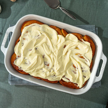 STAUB | CERAMIQUE - Naczynie do zapiekania - 340x240mm - Ceramika - Czysta biała - Prime Gastro