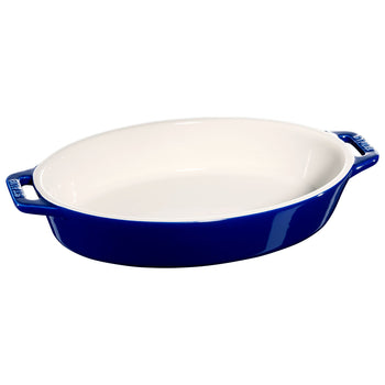 STAUB | CERAMIQUE - Naczynie do zapiekania - 230mm - Ceramika - Ciemnoniebieski kolor - Prime Gastro