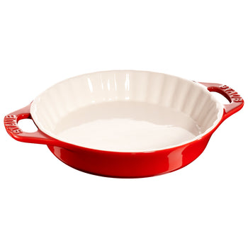 STAUB | CERAMIQUE - Forma do ciasta - Ø 240mm - Ceramika - Wiśniowa czerwień - Prime Gastro
