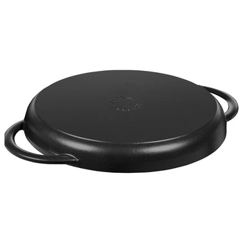 STAUB | PATELNIE GRILLOWE - Pure Grill - Ø 230 mm - Żeliwo - Czarny - Prime Gastro