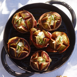 STAUB | PATELNIE GRILLOWE - Pure Grill - Ø 230 mm - Żeliwo - Czarny