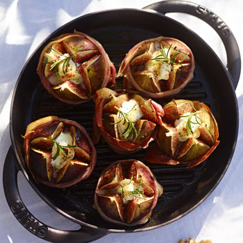 STAUB | PATELNIE GRILLOWE - Pure Grill - Ø 230 mm - Żeliwo - Czarny - Prime Gastro