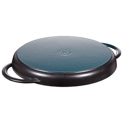 STAUB | PATELNIE GRILLOWE - Pure Grill - Ø 300 mm - Żeliwo - Czarny
