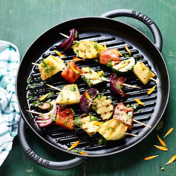 STAUB | PATELNIE GRILLOWE - Pure Grill - Ø 300 mm - Żeliwo - Czarny - Prime Gastro