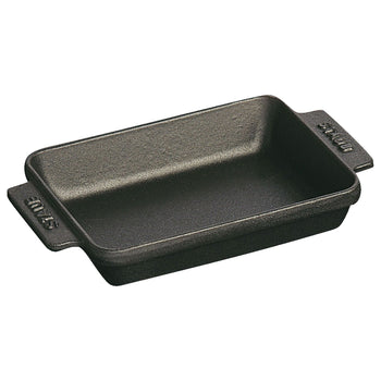 STAUB | SPECIALITIES - Zestaw foremek do piekarnika - 6 szt. - kwadratowe - czarne - Prime Gastro