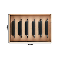 STAUB | SPECIALITIES - Zestaw foremek do piekarnika - 6 szt. - kwadratowe - czarne