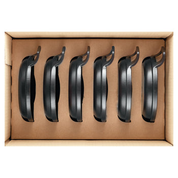 STAUB | SPECIALITIES - Zestaw foremek do piekarnika - 6 szt. - okrągłe - czarne - Prime Gastro