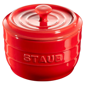 STAUB | CERAMIQUE - Solniczka - 0,25 litra - Ceramika - Wiśniowa czerwień - Prime Gastro