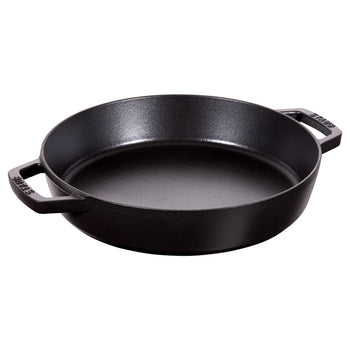 STAUB | PATELNIA- Patelnia do smażenia - Ø 260mm - Żeliwo - Czarny - Prime Gastro