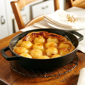 STAUB | PATELNIA- Patelnia do smażenia - Ø 260mm - Żeliwo - Czarny - Prime Gastro