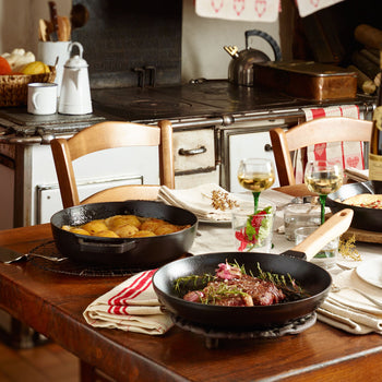 STAUB | PATELNIA- Patelnia do smażenia - Ø 260mm - Żeliwo - Czarny - Prime Gastro