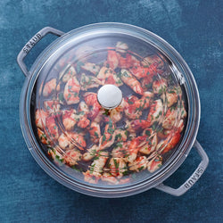 STAUB | PATELNIA - Patelnia do smażenia - Ø 260mm - Żeliwo - Grafitowy szary - Prime Gastro