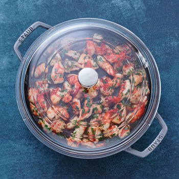 STAUB | PATELNIA - Patelnia do smażenia - Ø 260mm - Żeliwo - Grafitowy szary - Prime Gastro